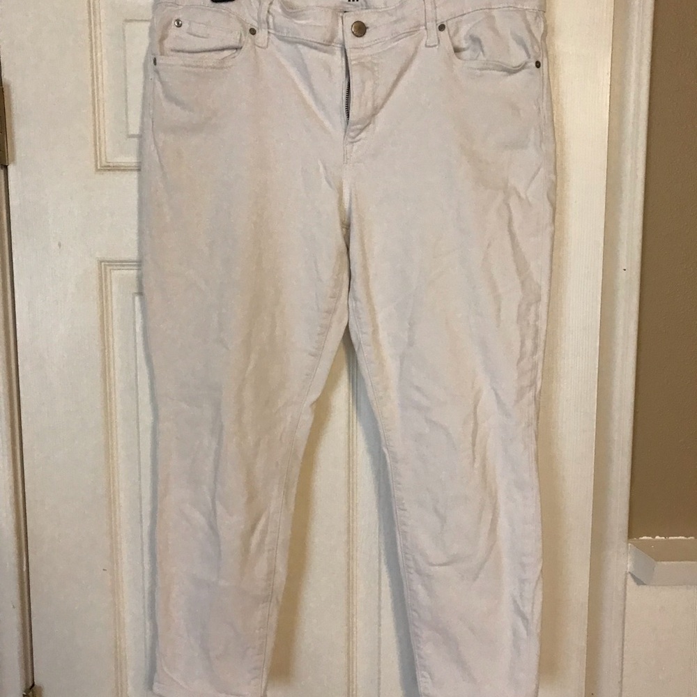 GUC Gap legging skinny crop jeans